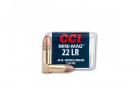 .22LR CCI Mini-Mag 40gr/2,59g Copper-Plated RN, 100 ks (0030)