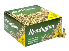 .22LR Remington 22 Golden Bullet 36gr/2,33g Brass-Plated HP, 525 ks (21250)