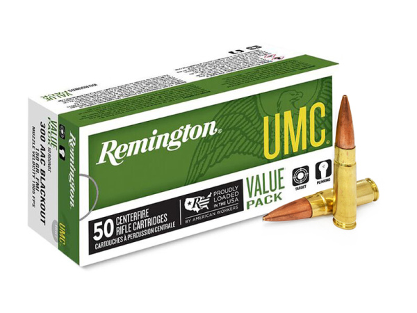 .300 AAC Blackout Remington UMC 220gr/14,26g Open Tip Flat Base (24026)