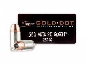 .380Auto Speer Gold Dot 90gr/5,83g GDHP (23606)
