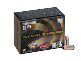 .40S&W Federal Premium Personal Defense 165gr/10,69g Hydra-Shok JHP (P40HS3)
