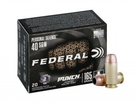 .40S&W Federal Personal Defense Punch 165gr/10,69g JHP (PD40P1)