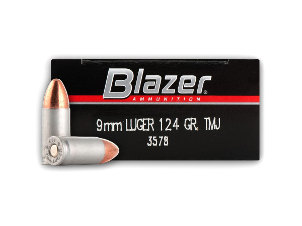 9mm Luger Blazer 124gr/8,04g FMJ (3578)