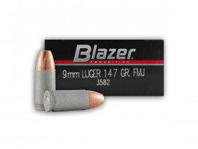 9mm Luger Blazer 147gr/9,53g FMJ (3582)