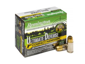 9mm Luger Remington Ultimate Defense Golden Saber Compact Handgun JHP 124gr/8,04g (28963)