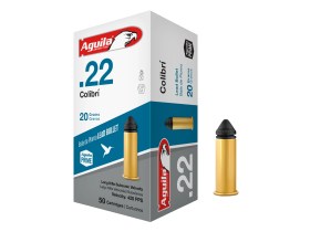 Aguila .22LR Colibrí 20gr/1,30g Lead Bullet, 50 ks (1B220337)