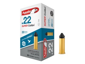 Aguila .22LR Super Colibrí 20gr/1,30g Lead Bullet, 50 ks (1B220339)