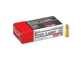 Aguila 9mm Luger 124gr/8,04g FMJ (1E092110/1E093110)
