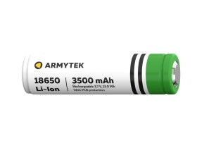 Batéria Armytek 18650 Li-lon PCB 3500mAh 3.7V (nabíjateľná)