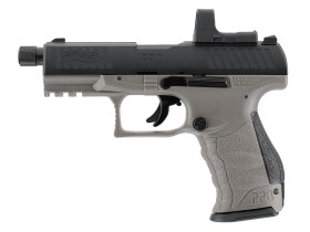 Pištoľ CO2 Walther PPQ M2 Q4 TAC Combo 4.6" Set, kal. 4,5mm diabolo