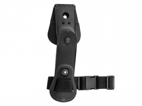 EX, závesný system s pádlom pre rotačné puzdrá pre nosenie zbrane na stehne