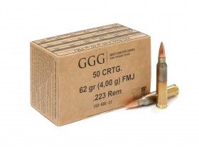 GGG .223Rem. 62gr/4,02g FMJ (GPR12)