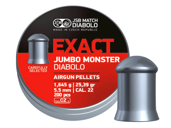 JSB Jumbo Exact Monster 5,52mm 200ks