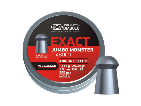 JSB Jumbo Exact Monster Redesigned 5,52mm 200ks