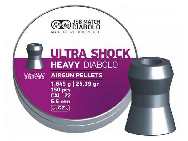 JSB Ultra Shock Heavy 5,50mm 150ks