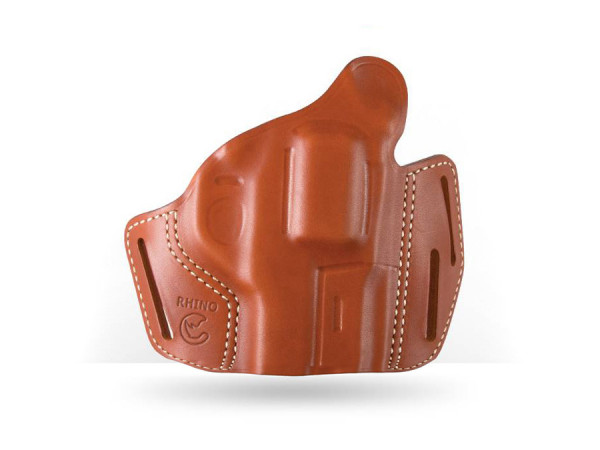 Puzdro Rhino 2" Brown Leather